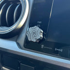 Toyota Tacoma Volume Knob Topography Covers (2016-2019)