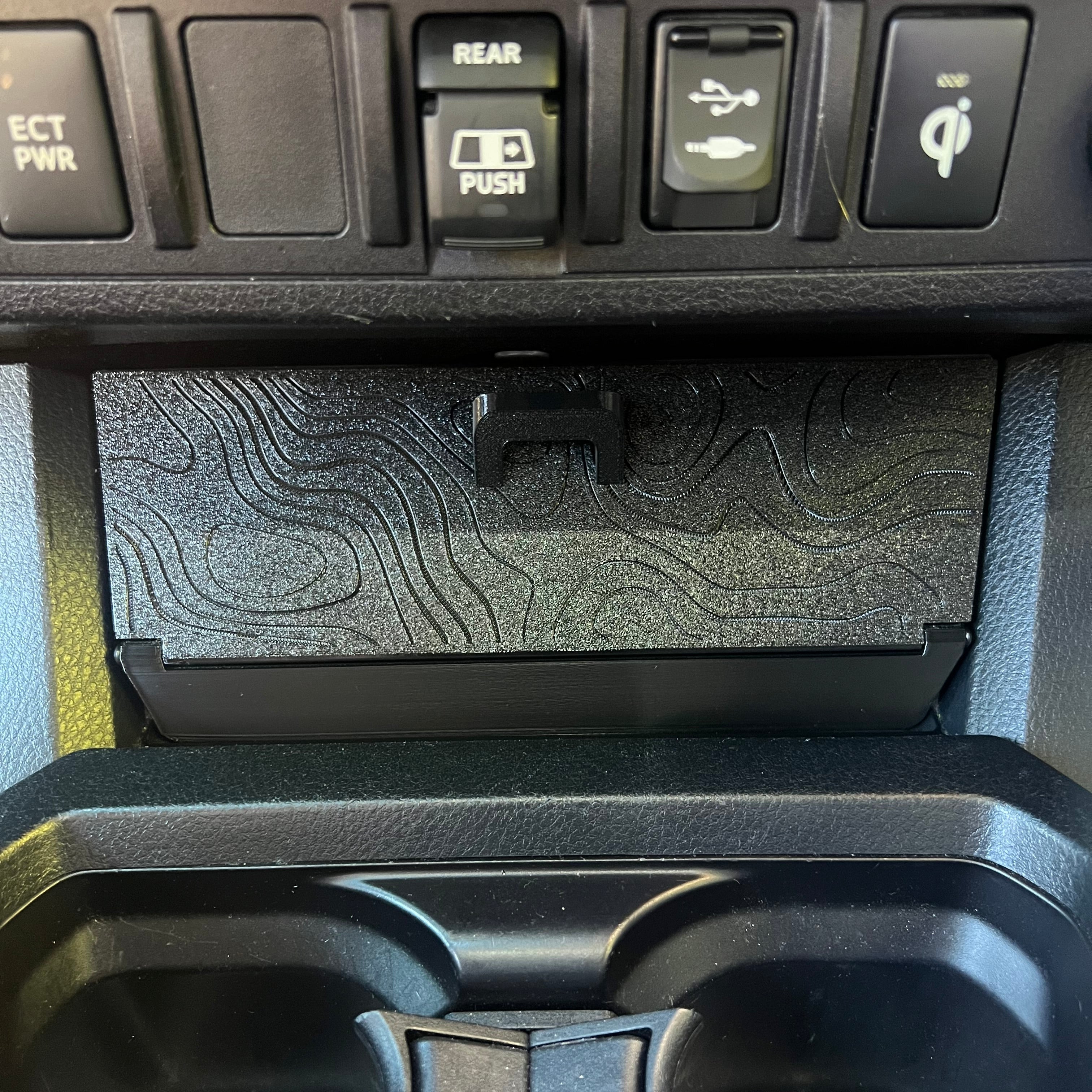 Storage Bin for Toyota Tacoma (2016–2023) – Lower Center Console Organizer