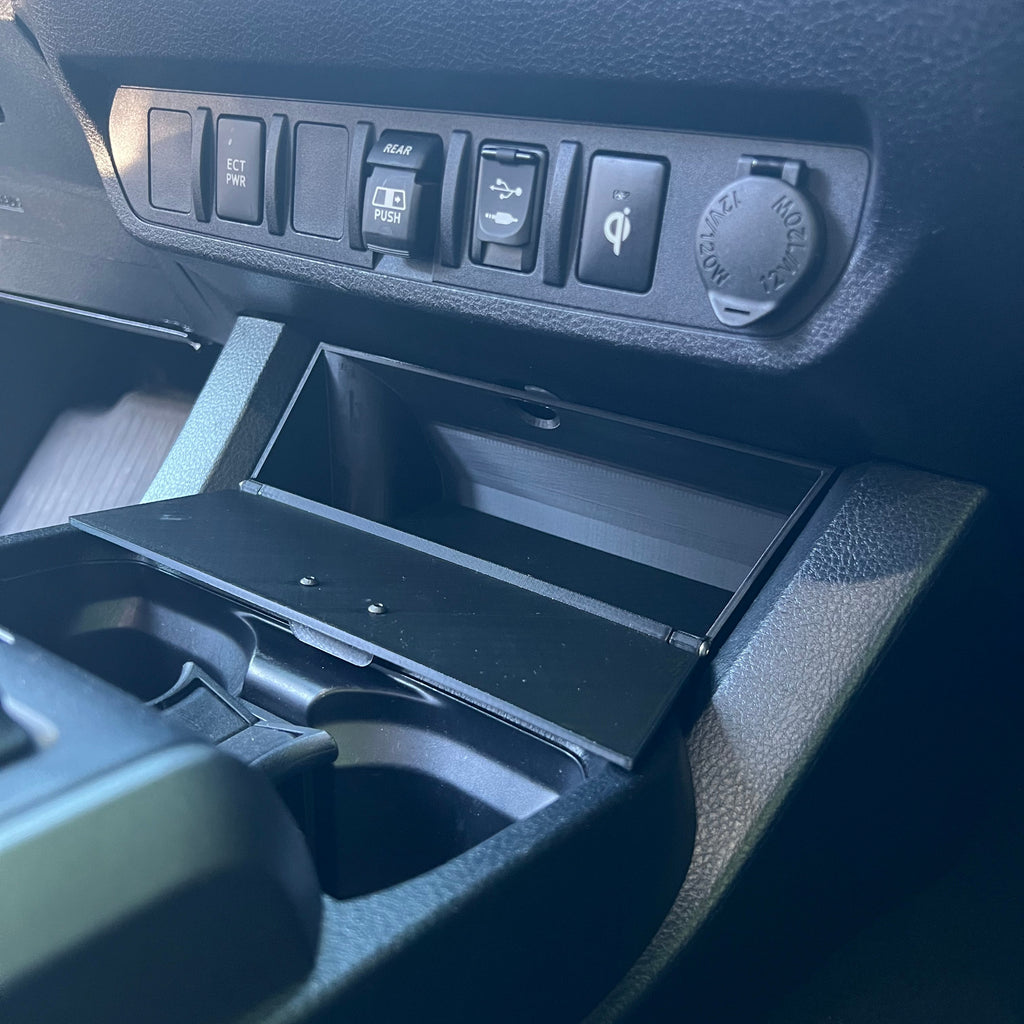 Storage Bin for Toyota Tacoma (2016–2023) – Lower Center Console Organizer