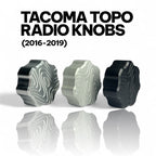 Toyota Tacoma Aluminum Radio Knobs (2016-2019)