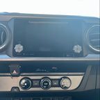 Toyota Tacoma Volume Knob Topography Covers (2016-2019)