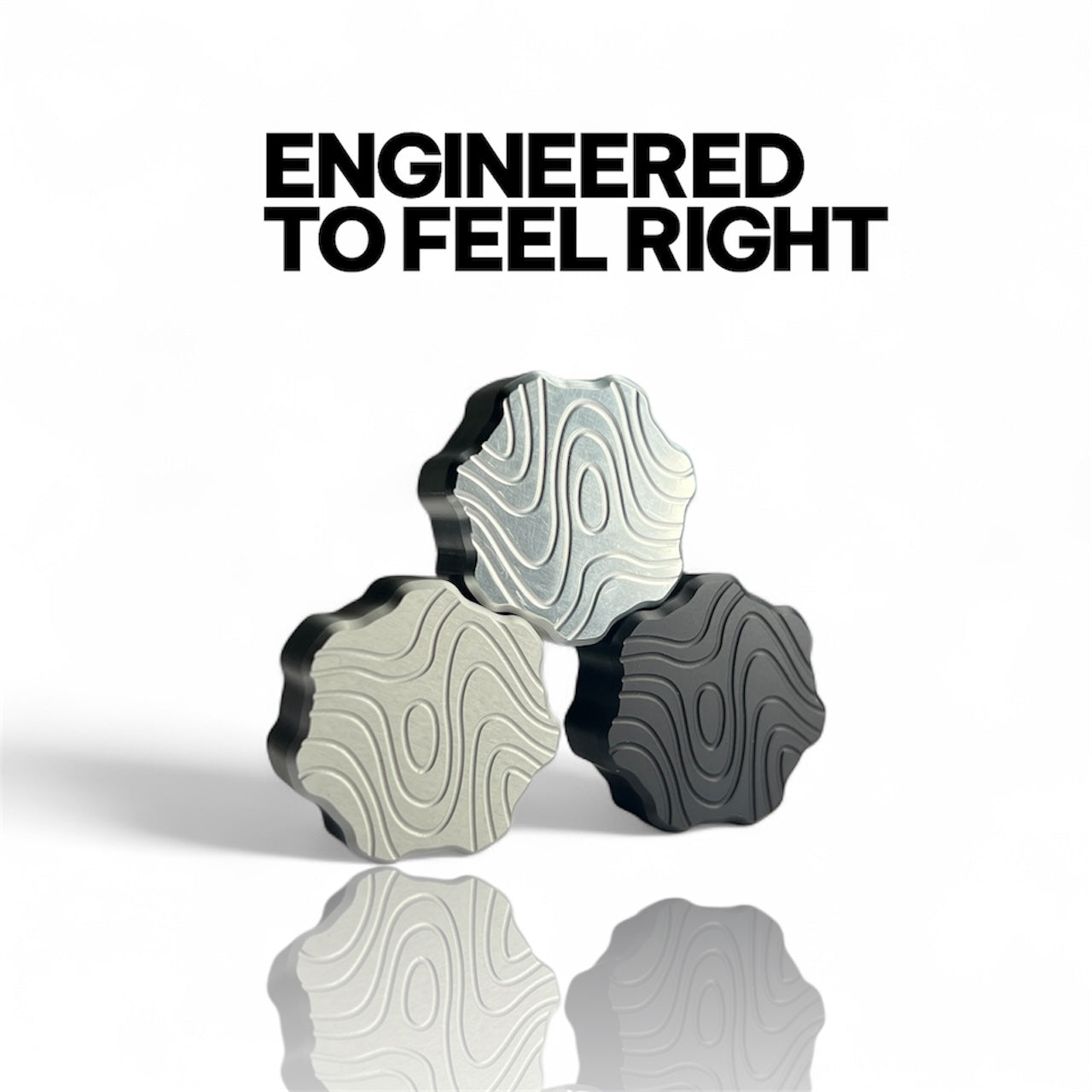 Toyota Tacoma Aluminum Radio Knobs (2016-2019)