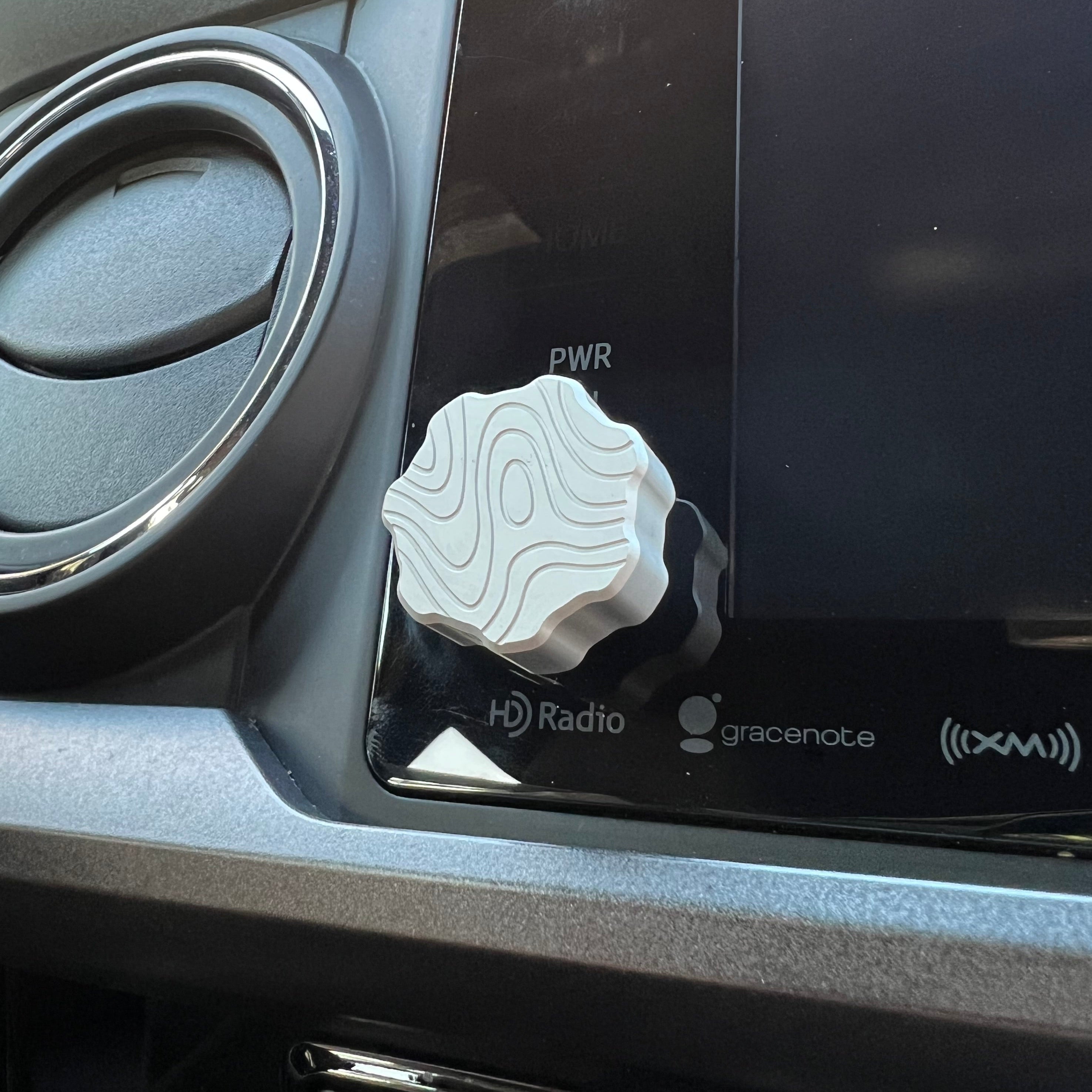 Toyota Tacoma Aluminum Radio Knobs (2016-2019)