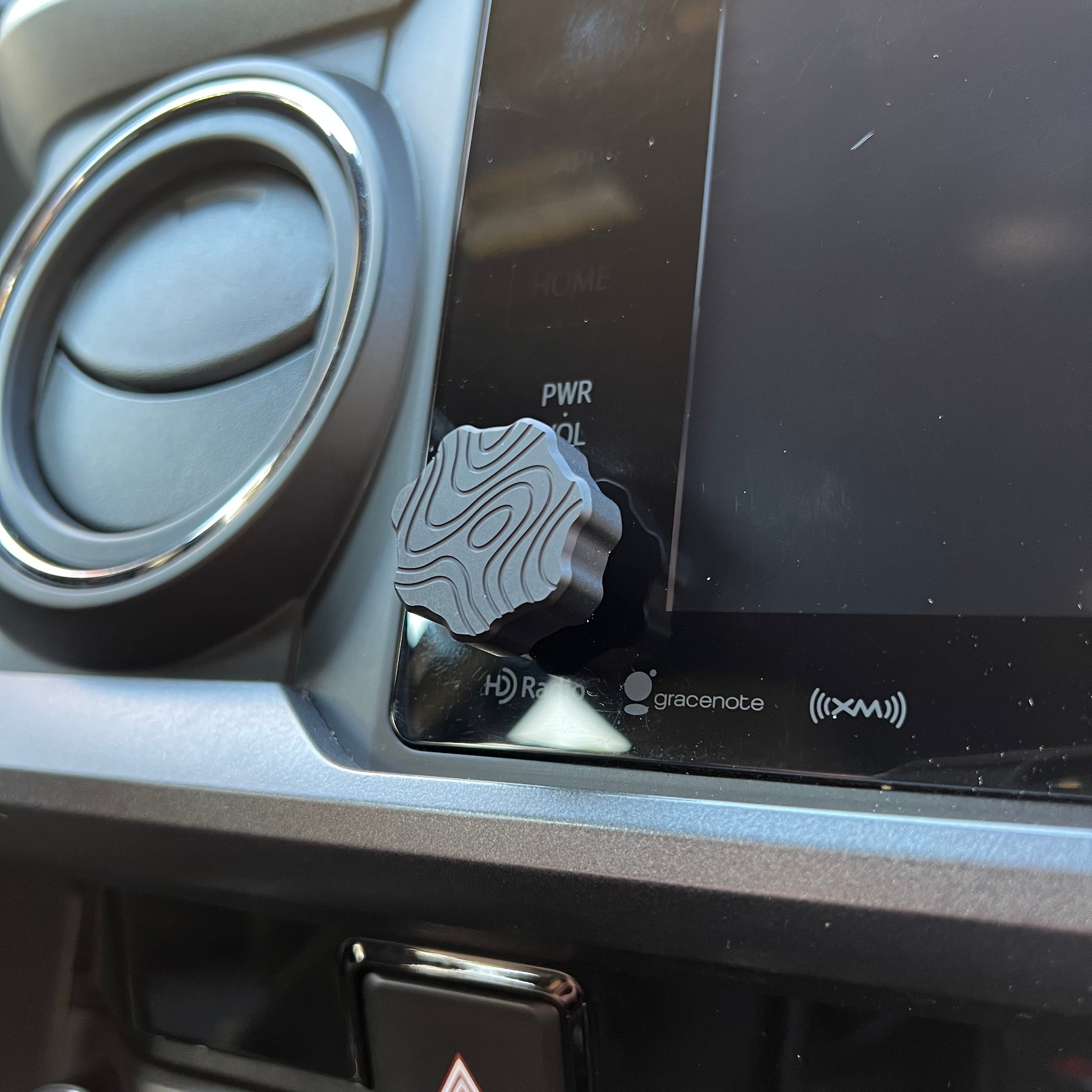 Toyota Tacoma Aluminum Radio Knobs (2016-2019)