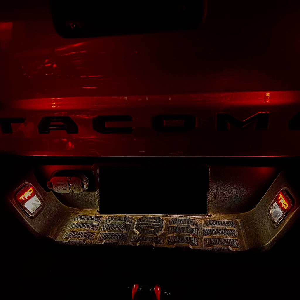 License Plate Light TRD Covers for Toyota Tacoma (2016-2023) Accessories