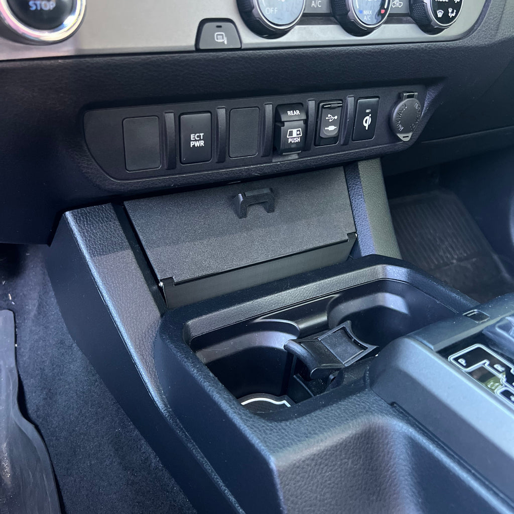 Storage Bin for Toyota Tacoma (2016–2023) – Lower Center Console Organizer